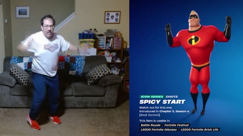 FFG Dance Fortnite Emotes Spicy Start