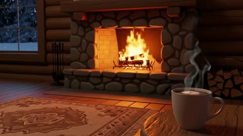 Relaxing Fireplace Sound