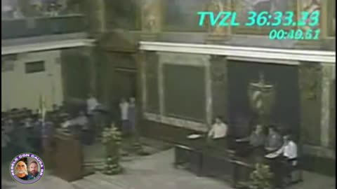 Hugo Chávez en la Universidad de La Habana 1994