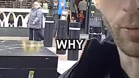 It's illegal now in the UK to cover your face