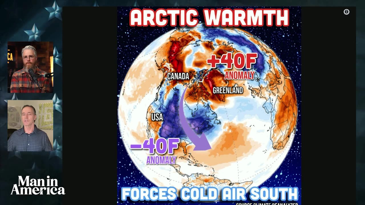 Dane Wigington/MiA, Man Made Snow Storm