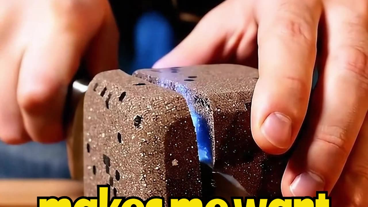 Cutting Minecraft Blocks in Real Life?! 🧱✂️ Looks Too Real to Be Fake #Minecraft #RealOrFake