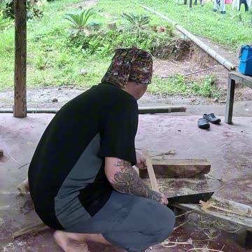 Expat Adventures | Bamboo Work at the Farm