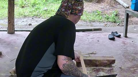 Expat Adventures | Bamboo Work at the Farm