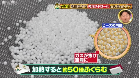 有吉のお金発見 突撃！カネオくん 驚きのポテンシャル！発泡スチロールの秘密
