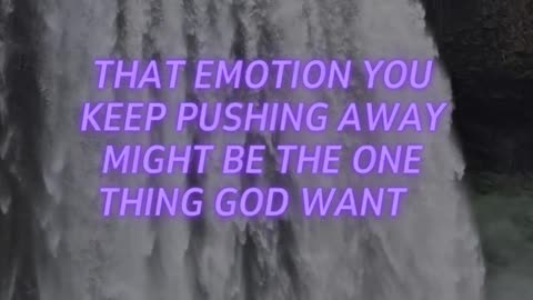 What if the emotion you keep pushing away… is the very one God wants you to feel?