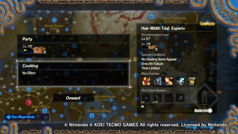Hyrule Warriors Age Of Calamity Guerreros De Hyrule La Era De Calamidad Hair-Width Trial Expert Plus