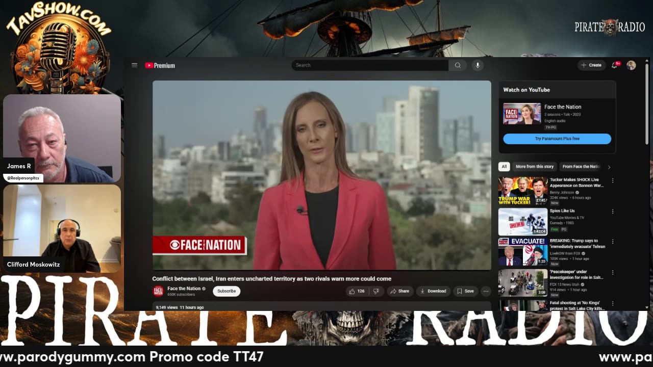 Pirate Radio 06/16/25 Happy Off the Cliff Monday! / ParodyGummy.com Promo: TT47