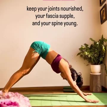 Mobility of youth in each morning you move, nourish ur joint and also ur spin more young.