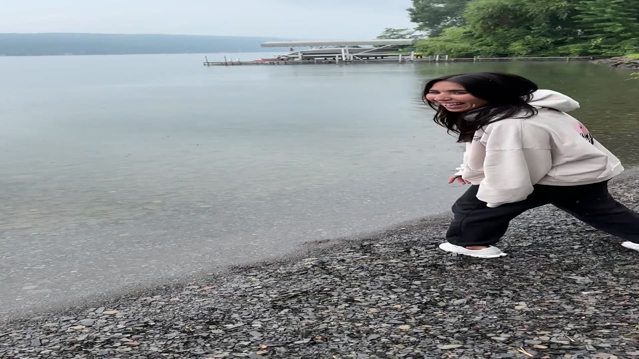 Skipped a Rock Backwards