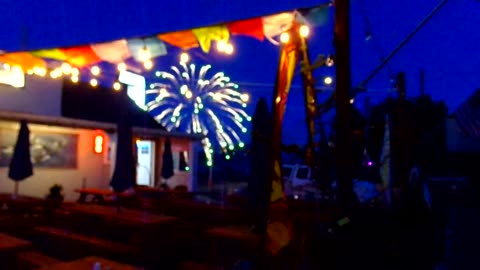 The 4th. from the Shoreline Inn 7/4/25: