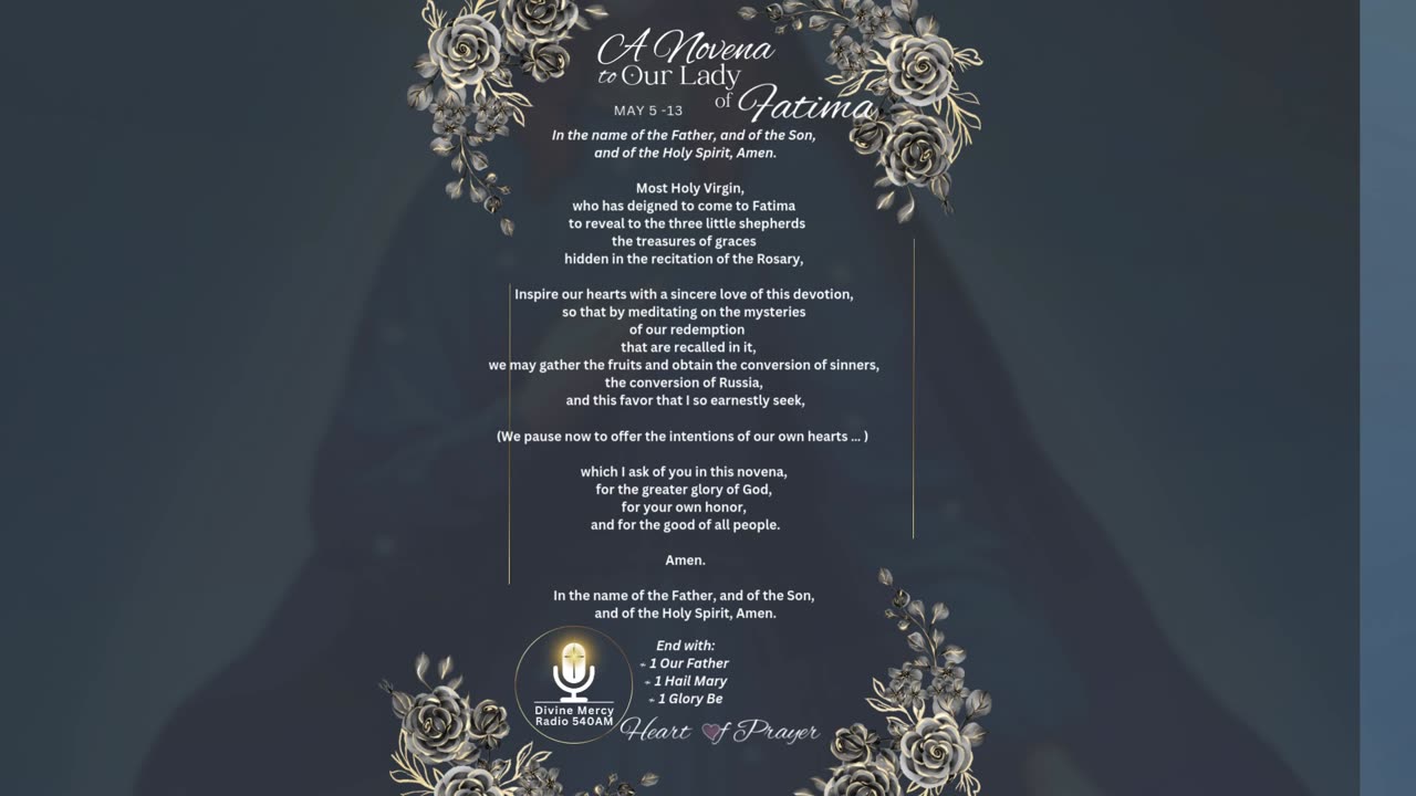 Novena to Our Lady of Fatima