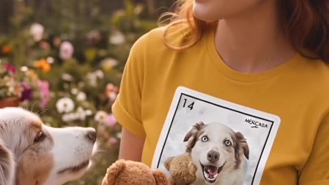 ¿Y si te digo que este peluche es su gran amor? #perros #camisetasdivertidas