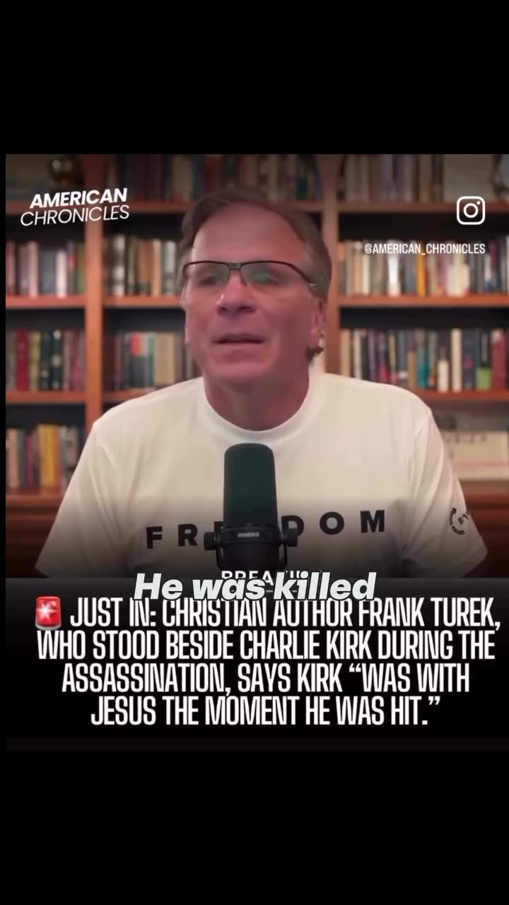 Answers from Frank part one. New info on Charlie Kirk case at last.