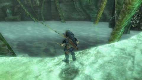 Pesca en el Manantial de Lanayru - Zelda Twlight Princess