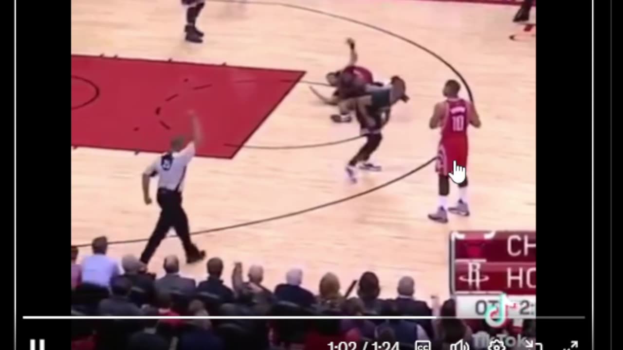 James Harden Fouls Lol
