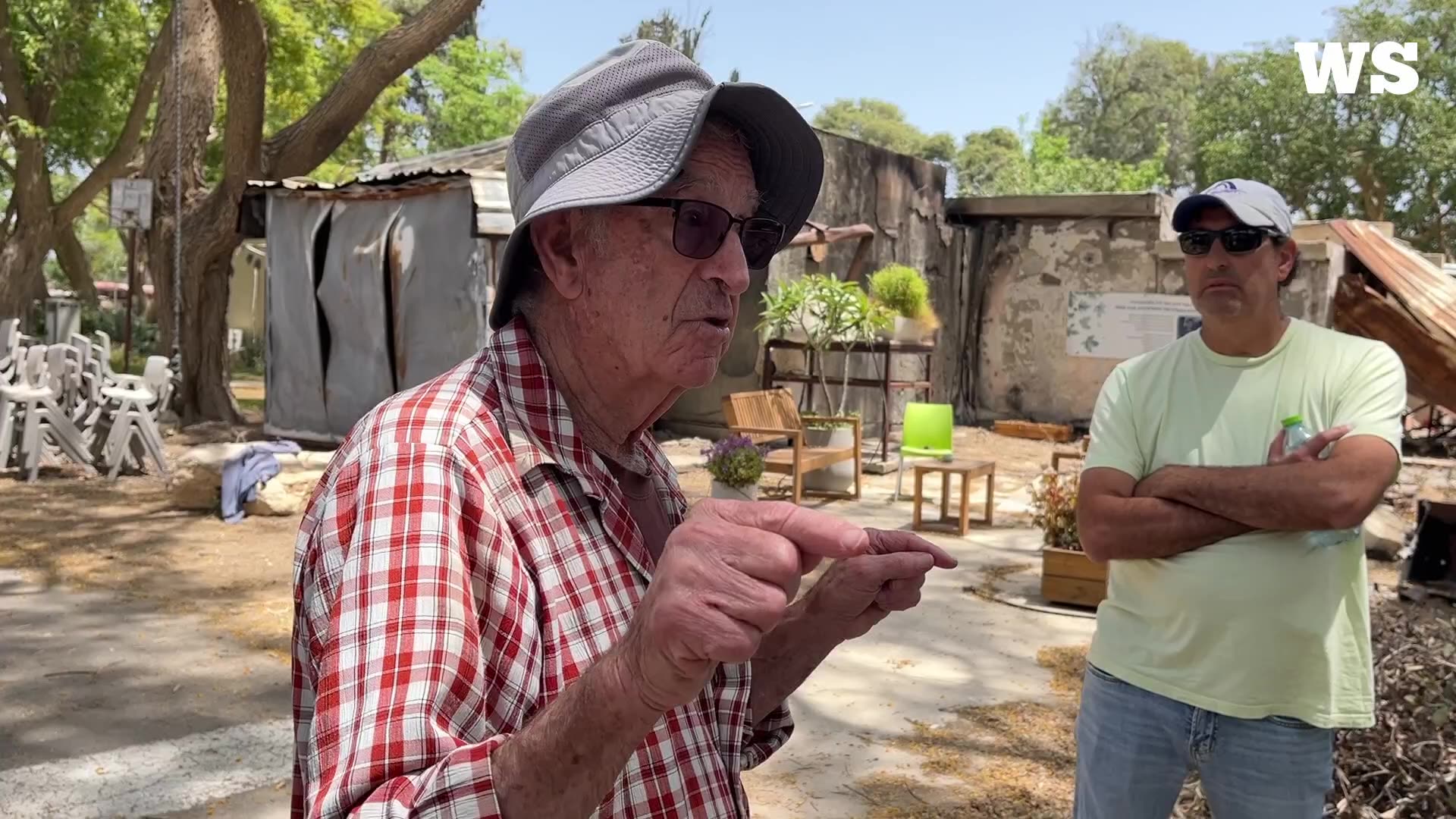 Nir Oz, the kibbutz where the Bilbas family was kidnapped.