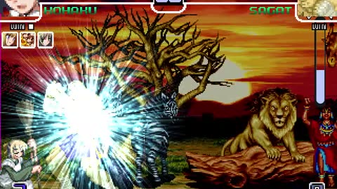 Hisui, Kohaku, and the Mech Hisuis (Me) vs Sagat