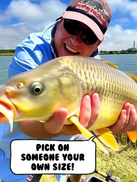 Pick on someone your own size.