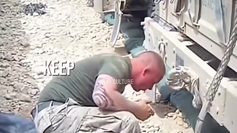 “We’re gonna get in trouble for this”‼️ #military #army #humvee #war