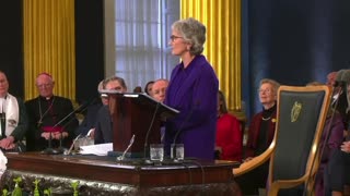 Catherine Connolly, Irelands new far-left President, warns about the dangers