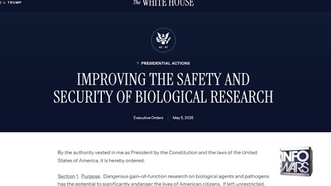 Eliminate ALL Gain Of Function Research. 560,000 Americans Died from the Vax. John Bowne Report