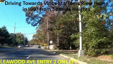 A RIDE TO VINCENT'S HOME IN 1997