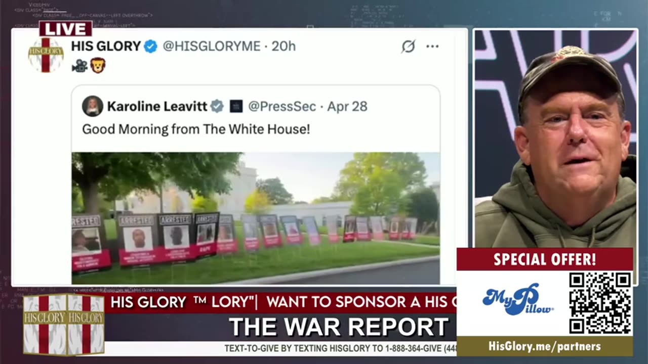His Glory - The War Report 4-29-25
