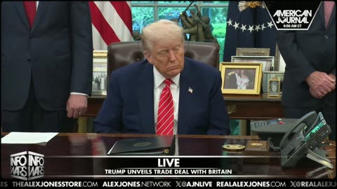 INFOWARS LIVE - 5/8/25: The American Journal with Harrison Smith / The Alex Jones Show / The War Room with Owen Shroyer