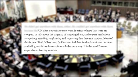 Why the United Nations Is a TOTAL Failure