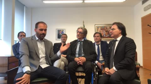 Direto da Itália com Alberto Torregiani, vítima de Cesare Battistii (19/ABR/2019)