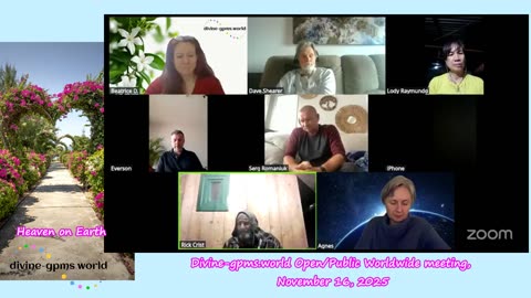 Divine-gpms.world Open_Public Worldwide meeting, November 16, 2025