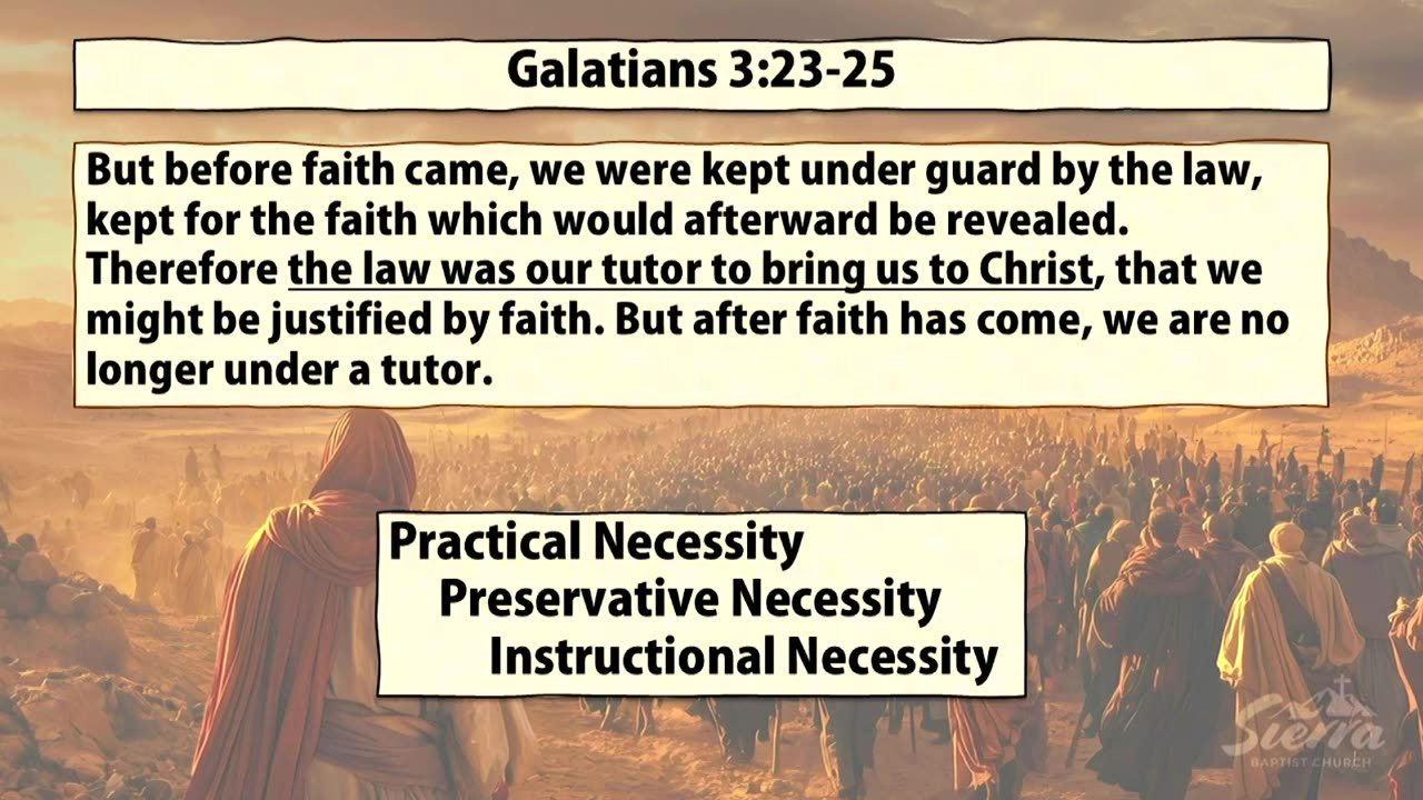 Understanding Mosaic Law!