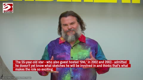 Jack Black is having 'nightmares' ahead of his return to 'Saturday Night Live'