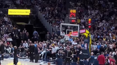 THIS is why the Nuggets Mascot makes over $600K a year! #shorts