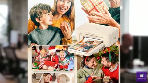 4x6 Photo Printer, CP4100 Photo Printer for iPhone & Android with 20 Sheets & 1