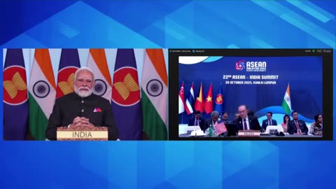 PM Modi at ASEAN Summit 2025: India & ASEAN Lead Global South 🌏| Amaravati Today