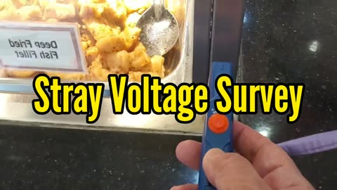 AC and/or DC stray voltage (current) on touchable surfaces in local food service locations