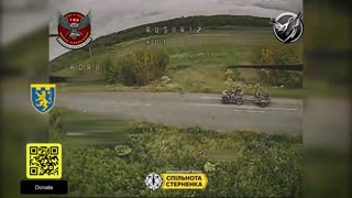🚁🎯 Ukraine Russia War | "Wings to Hell" Unit Drone Strikes Russian Quad Bike Near Kursk/Sumy | RCF