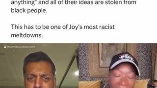 Politics - 2025 A Real Racist Kids Joy Reid Liberal Globalist Commie Race Baiting Pandering Racist