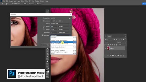 How to Low-Resolution Photos to High-Quality HD Images in Photoshop #lowresolution