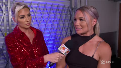 Ivy Nile breaks up a backstage commotion: WWE NXT, July 5, 2022 @wwefree