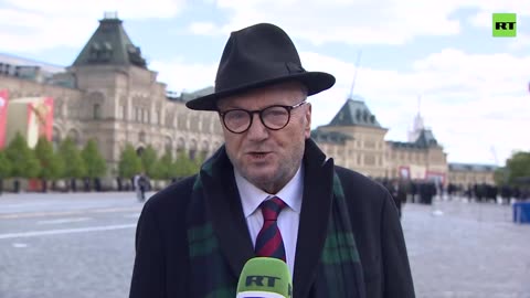 ⚡George Galloway watches epic Victory Day celebration in Moscow