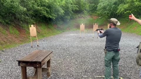 IDPA Stage: CZ P-10C - Six Rounds, One Target, Pure Execution