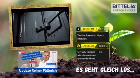 Update Reiner Fuellmich - Überraschung und persönliche Nachricht - 07.09.2025