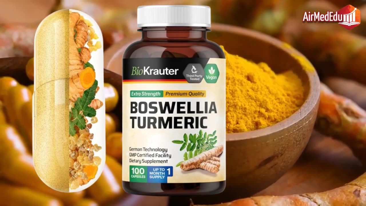 Turmeric with Boswellia Extract, 30 Health Benefits
