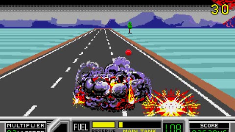 Mega-Drive Longplay 354 Road Blasters