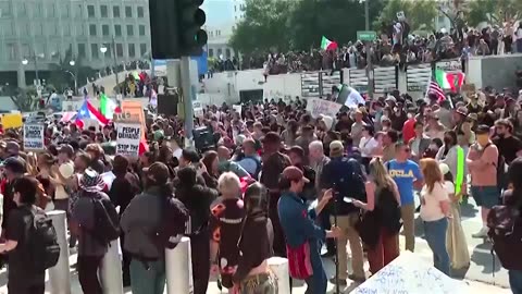 Trump administration deploys Marines to Los Angeles as protests go on