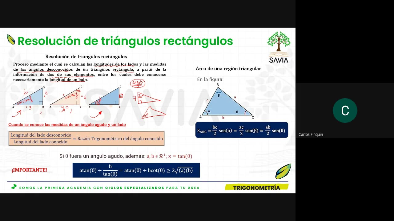 SAVIA SEMIANUAL 2024 | Semana 04 | Trigonometría