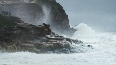 Ocean, sea, waves